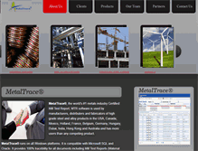 Tablet Screenshot of metaltrace.com